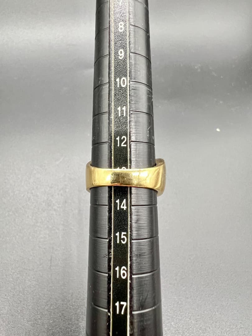 K18 ブルートパーズとダイヤモンド リング K18 ブルートパーズとダイヤモンド リング