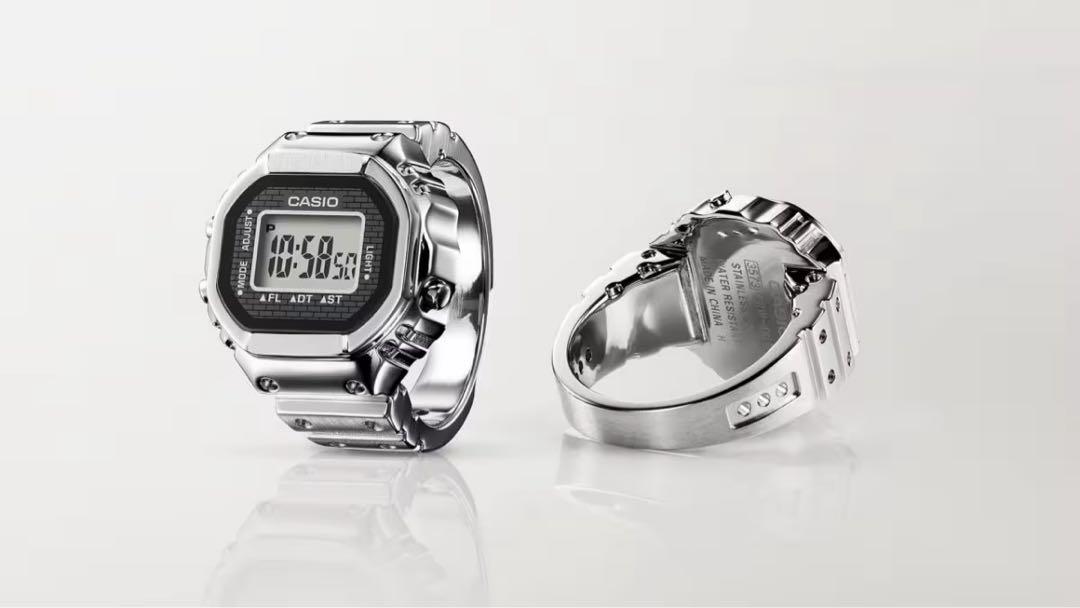CASIO デジタル腕時計 リングウォッチ