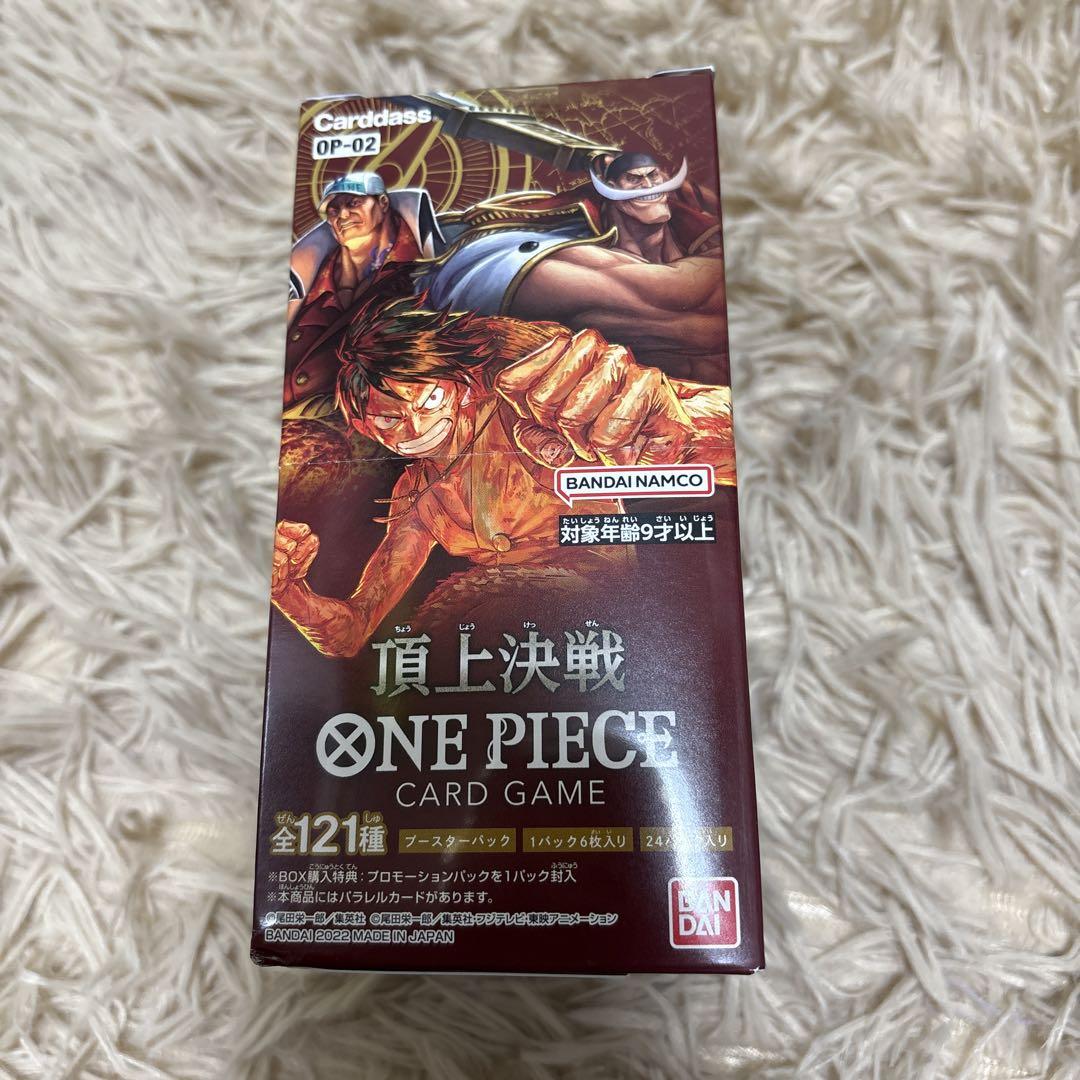 【テープ付き】ONE PIECE Carddass OP-02 未開封BOX