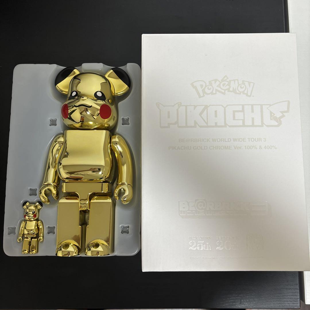 ピカチュウ ベアブリックbearbrick 100% 400%