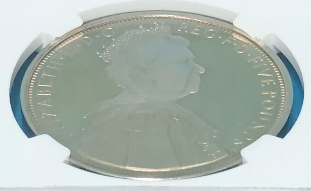 2012 ダイヤモンドジュビリー 5ポンドプルーフ銀貨 NGC PF69UC 2012 ダイヤモンドジュビリー 5ポンドプルーフ銀貨 NGC PF69UC