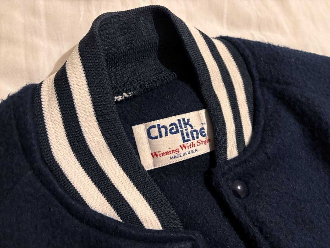 80s USA製Chalk Line M ネイビー フリースジャケット