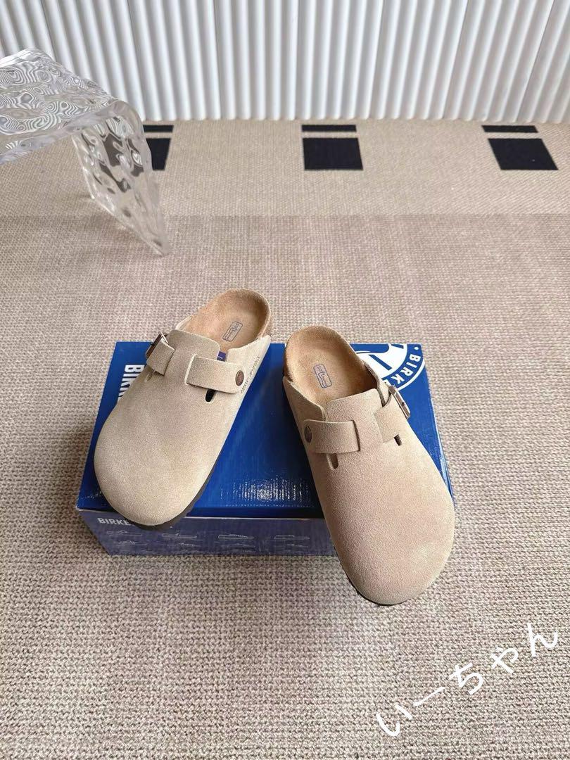 BOSTON BIRKENSTOCK ビルケンシュトック サンダル トープ