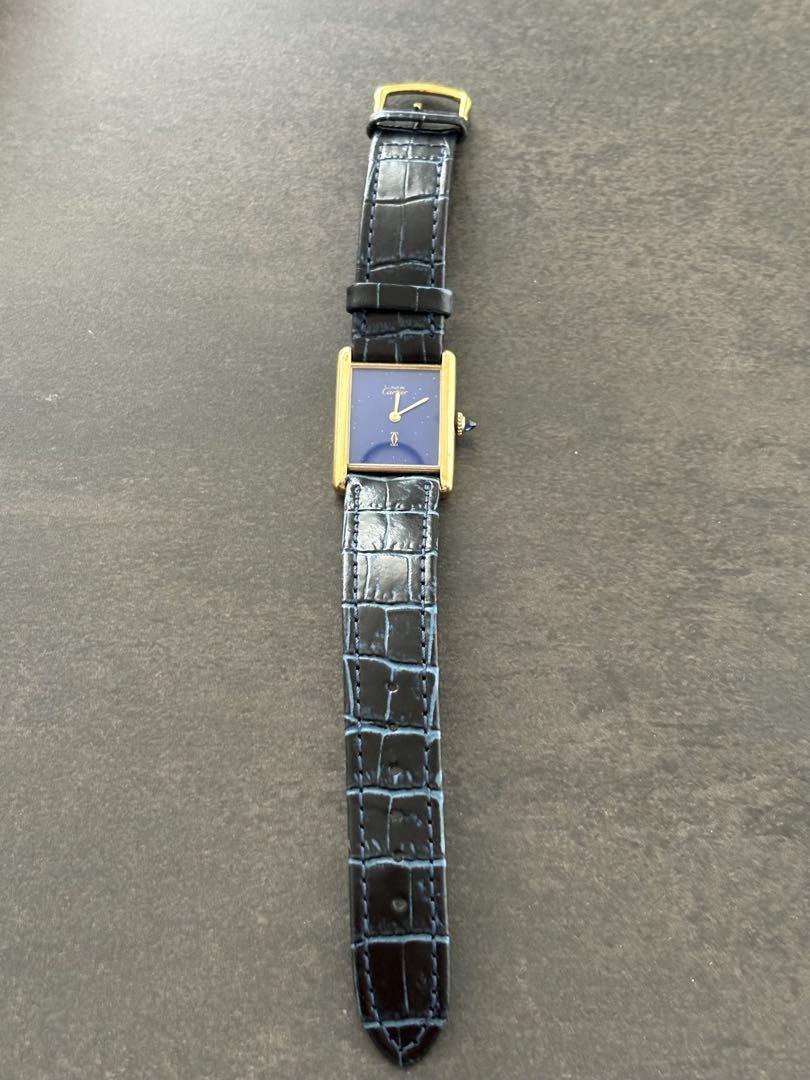 Cartier カルティエ マストタンク 手巻き時計 LM