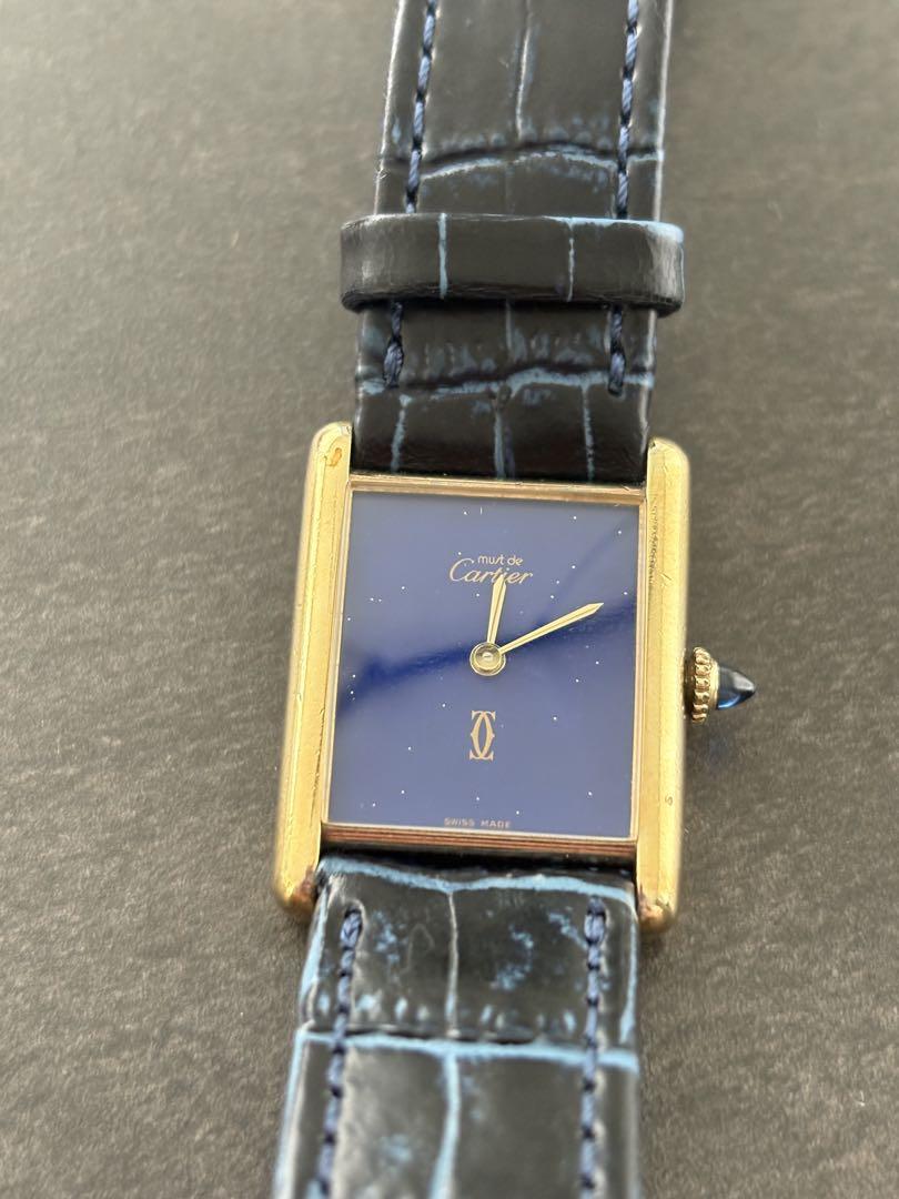 Cartier カルティエ マストタンク 手巻き時計 LM