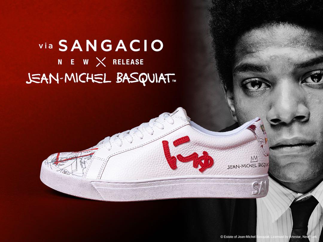 SANGACIO サンガッチョ バスキア スニーカー 26cm sangacio サンガッチョ×バスキア ジャン・ミッシェル・バスキア
