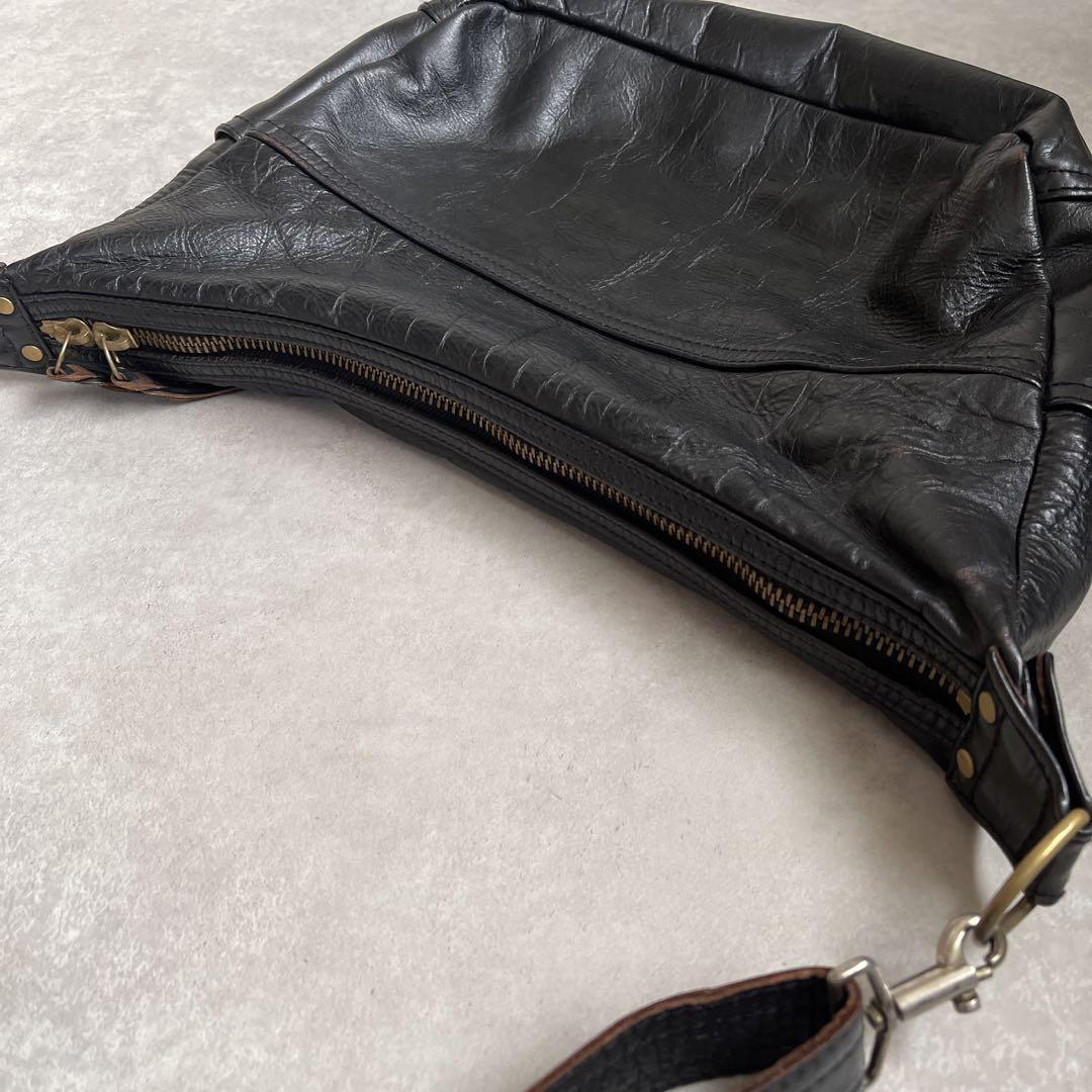 STANDARD MOTORCYCLE LEATHERSレザーショルダー茶芯 - メルカリ