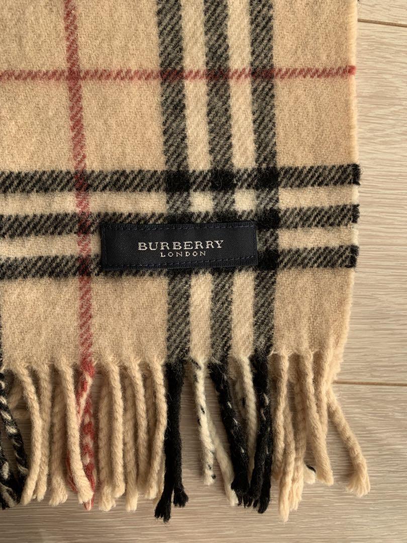 【美品】BURBERRY バーバリー　ノバチェック　ストール　大判マフラー