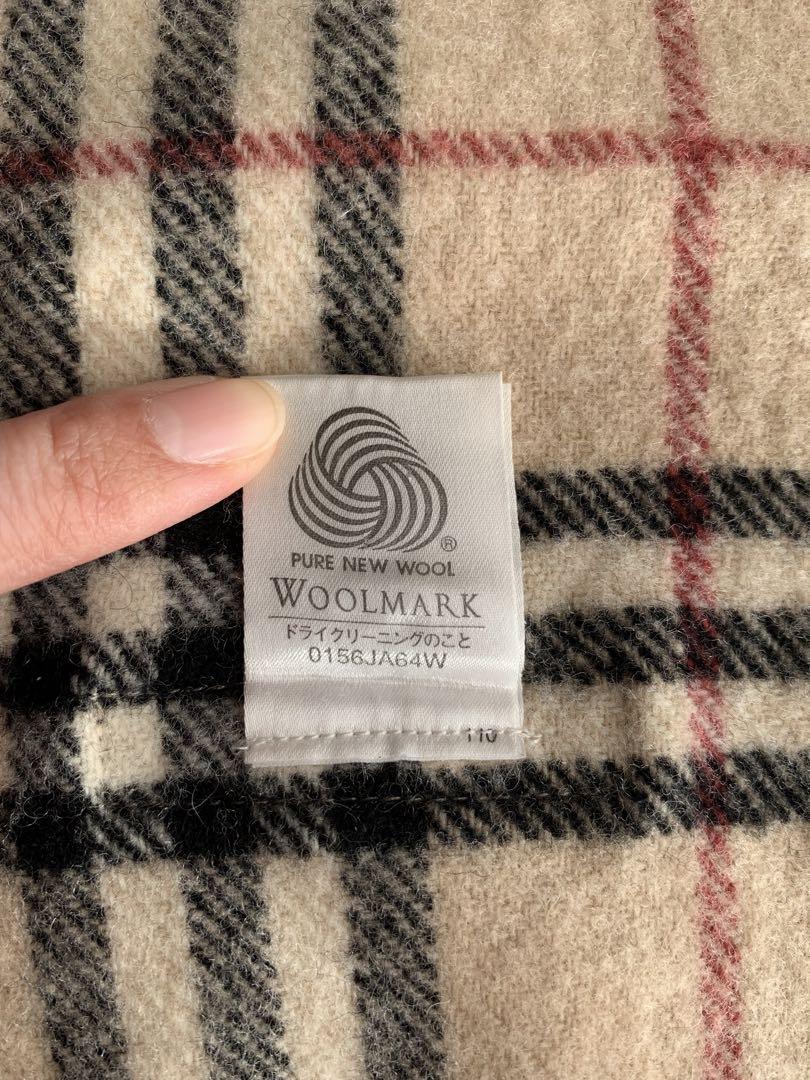 【美品】BURBERRY バーバリー　ノバチェック　ストール　大判マフラー