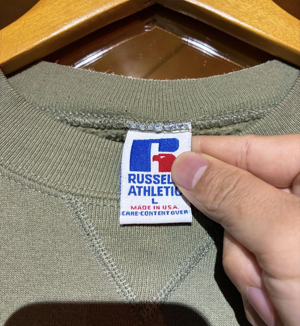 USA製　90's ラッセルアスレチック crew sweat