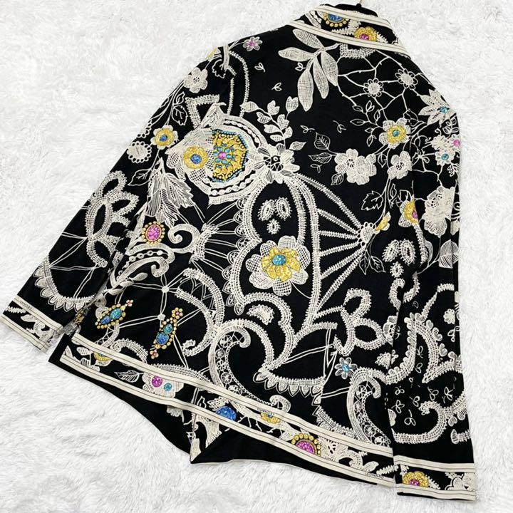 極美品✨レオナール シルク混 長袖カットソー 金ボタン 花柄 - メルカリ 極美品✨レオナール シルク混 長袖カットソー 金ボタン 花柄 - メルカリ