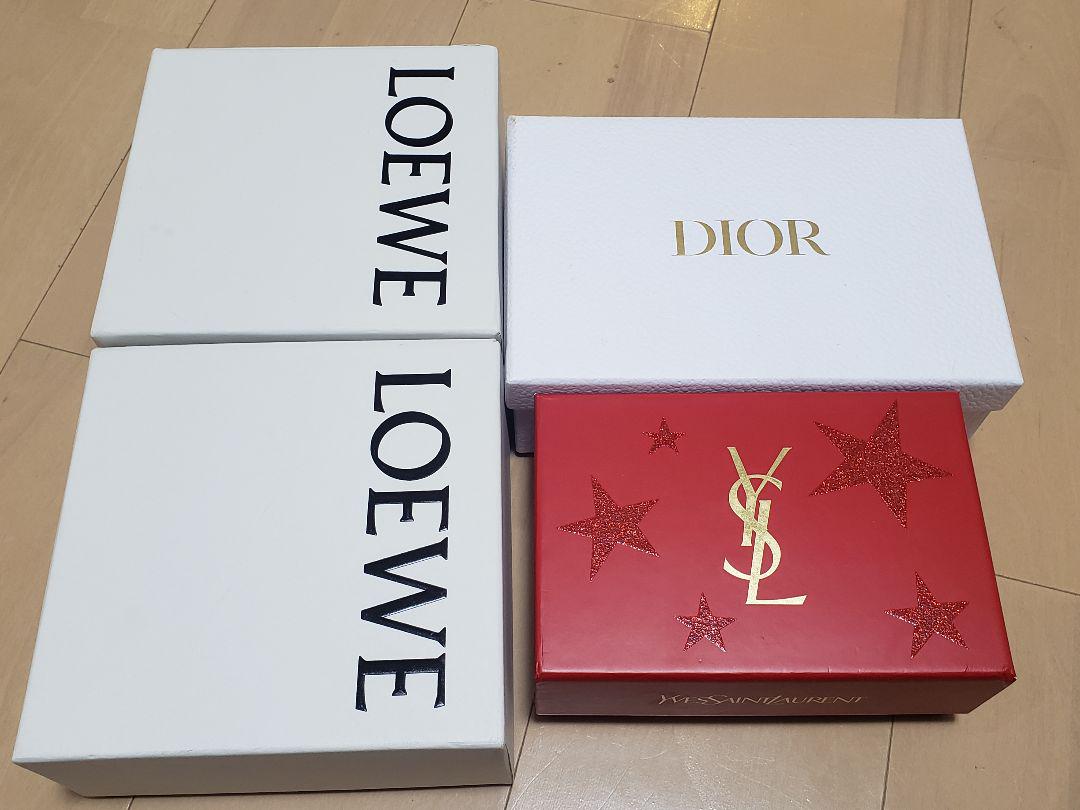 Dior  LOEWE  YVESSAINT LAVRENT空箱＊まとめ売り