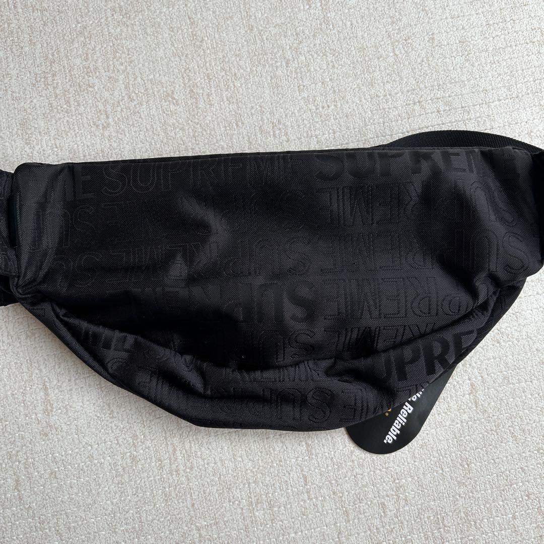 【新品】Supreme Waist Bag black 19ss CORDURA