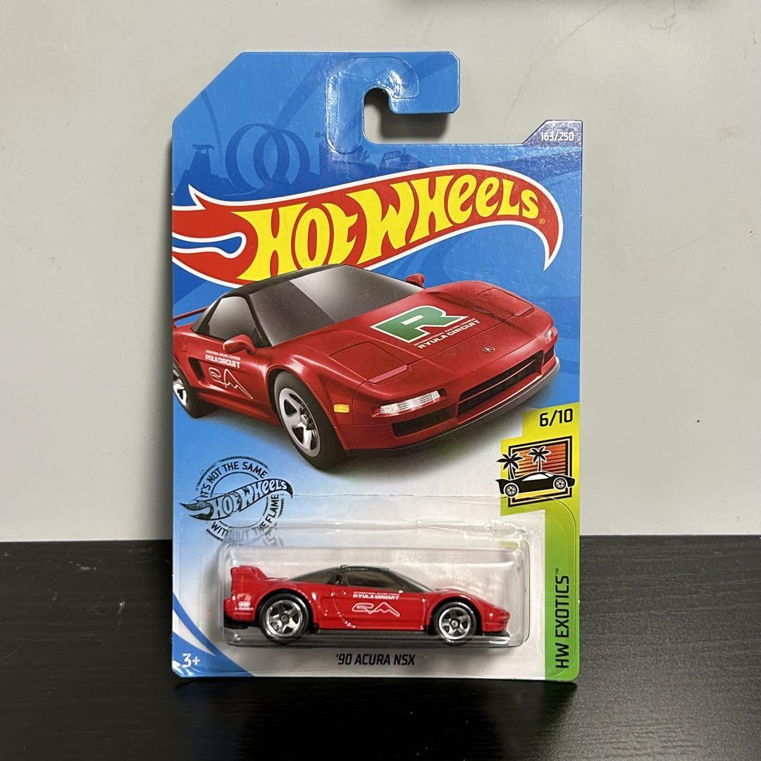 ホットウィール まとめ売り バラ可 ホットウィール '90 アキュラ NSX レッド 同梱可 - メルカリ
