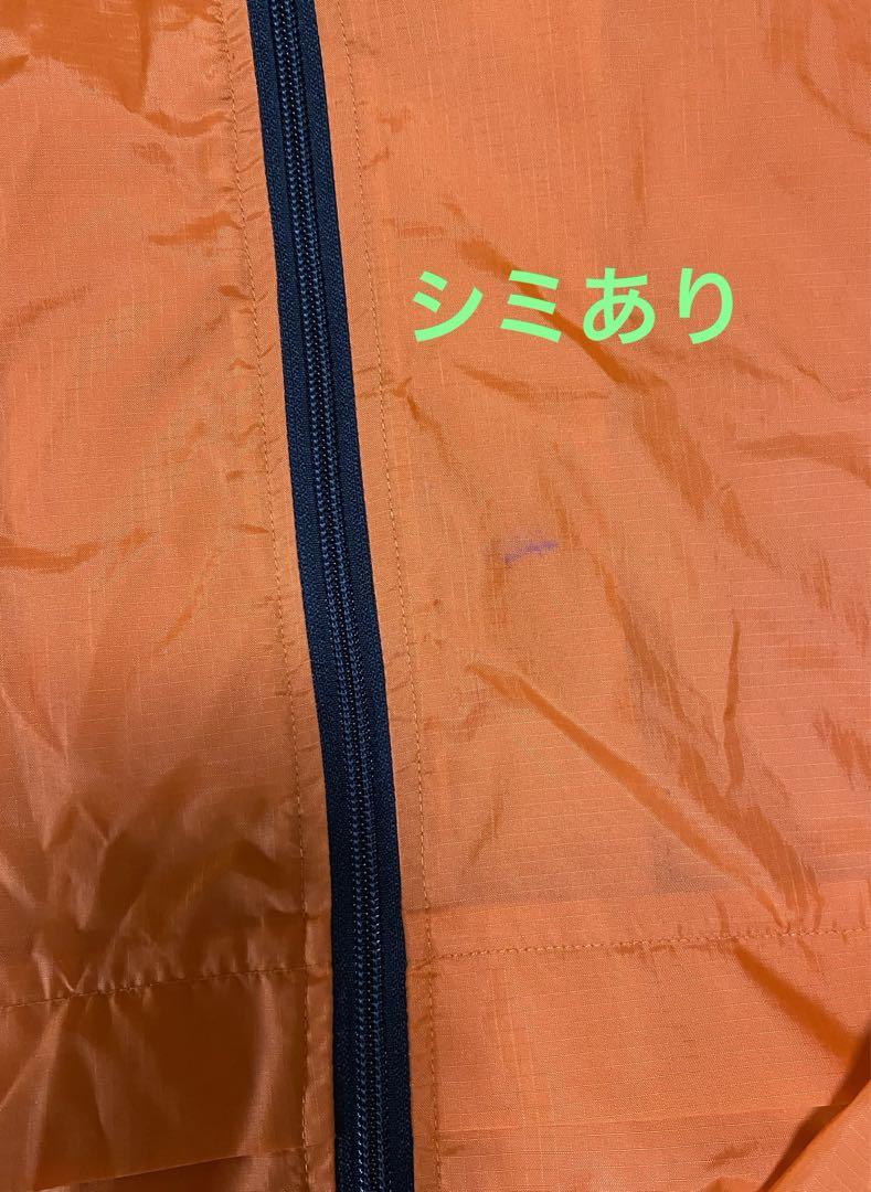 UNIQLO オレンジ ウィンドブレーカー L - メルカリ