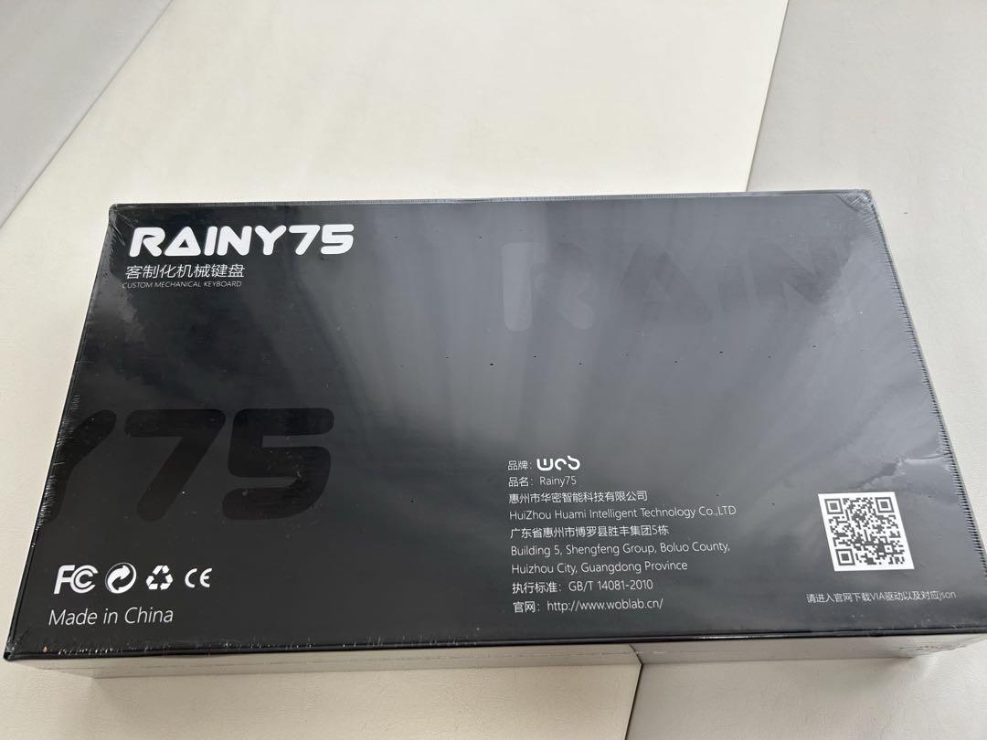 【新品未開封】 WOBKEY Rainy75 Proモデル ミッドナイトブラ