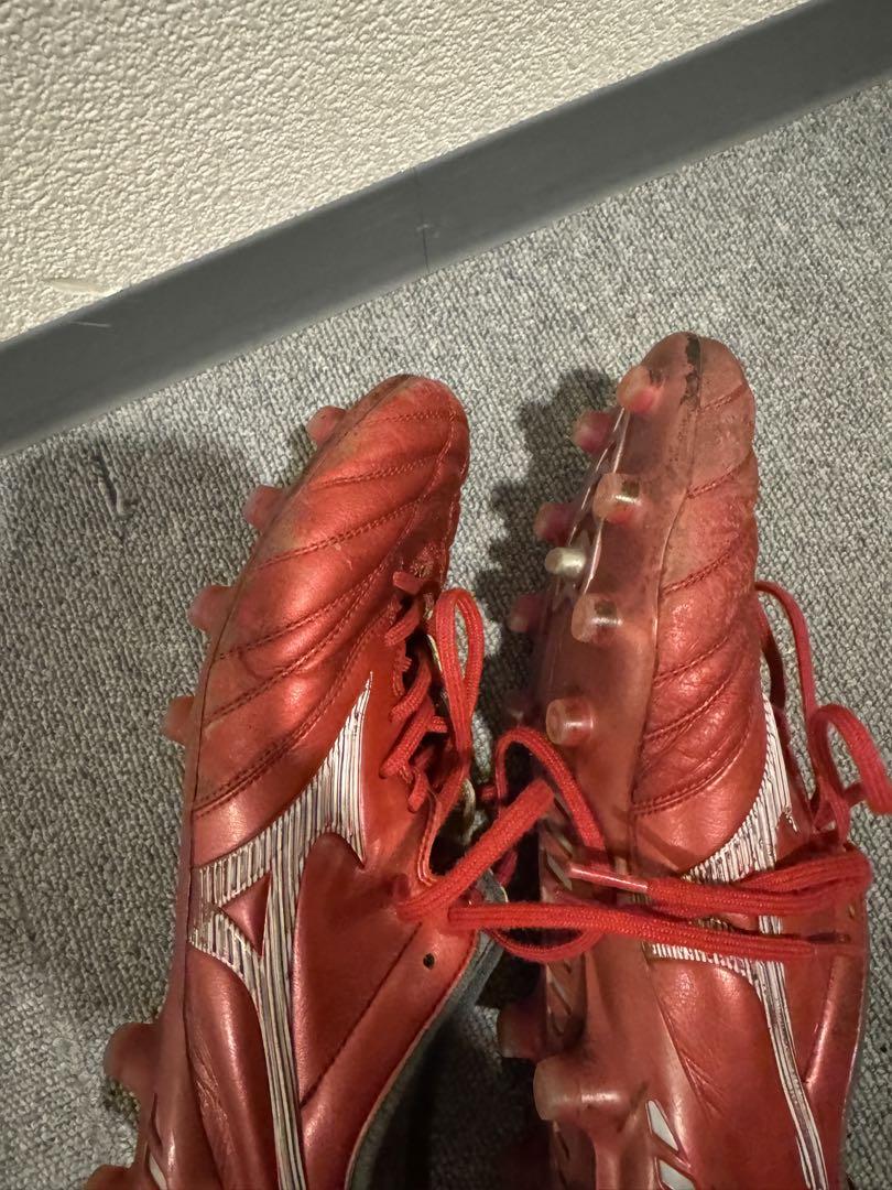 Mizuno Morelia NEO3 パッションレッド サッカーシューズ　26