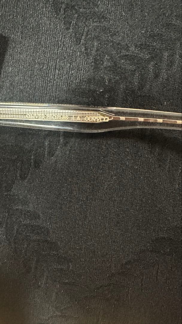 OLIVER PEOPLES クリアフレーム サングラス