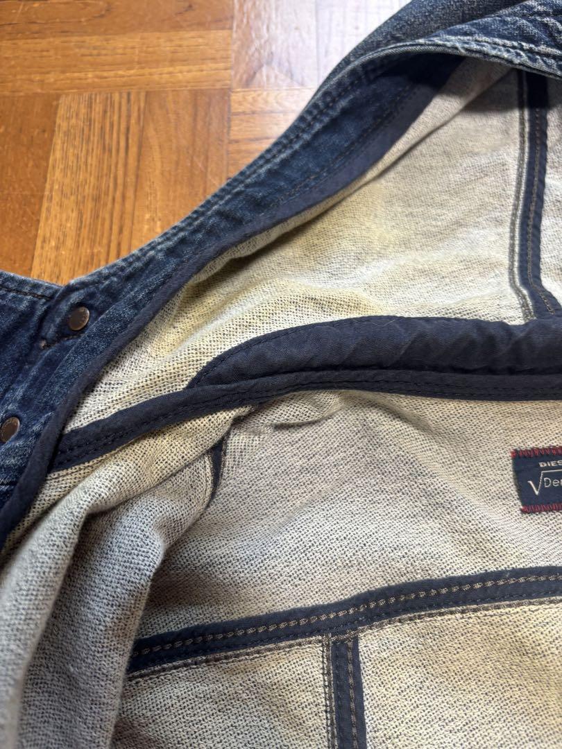 DIESEL✴︎ JUZIKRIB-NE ジョグジーンズ　ジージャン Diesel Men's Juzikrib-Ne Jogg Jean Jacket - Blue - Large