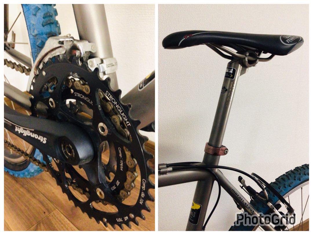 激レア・MORATI・モラティ・MTB・チタニウム・未走行/完成車