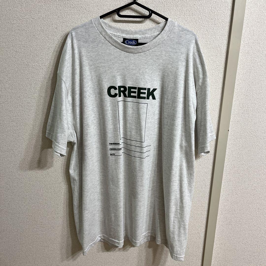玉*ぎ様 Creek グレー Tシャツ XLサイズ