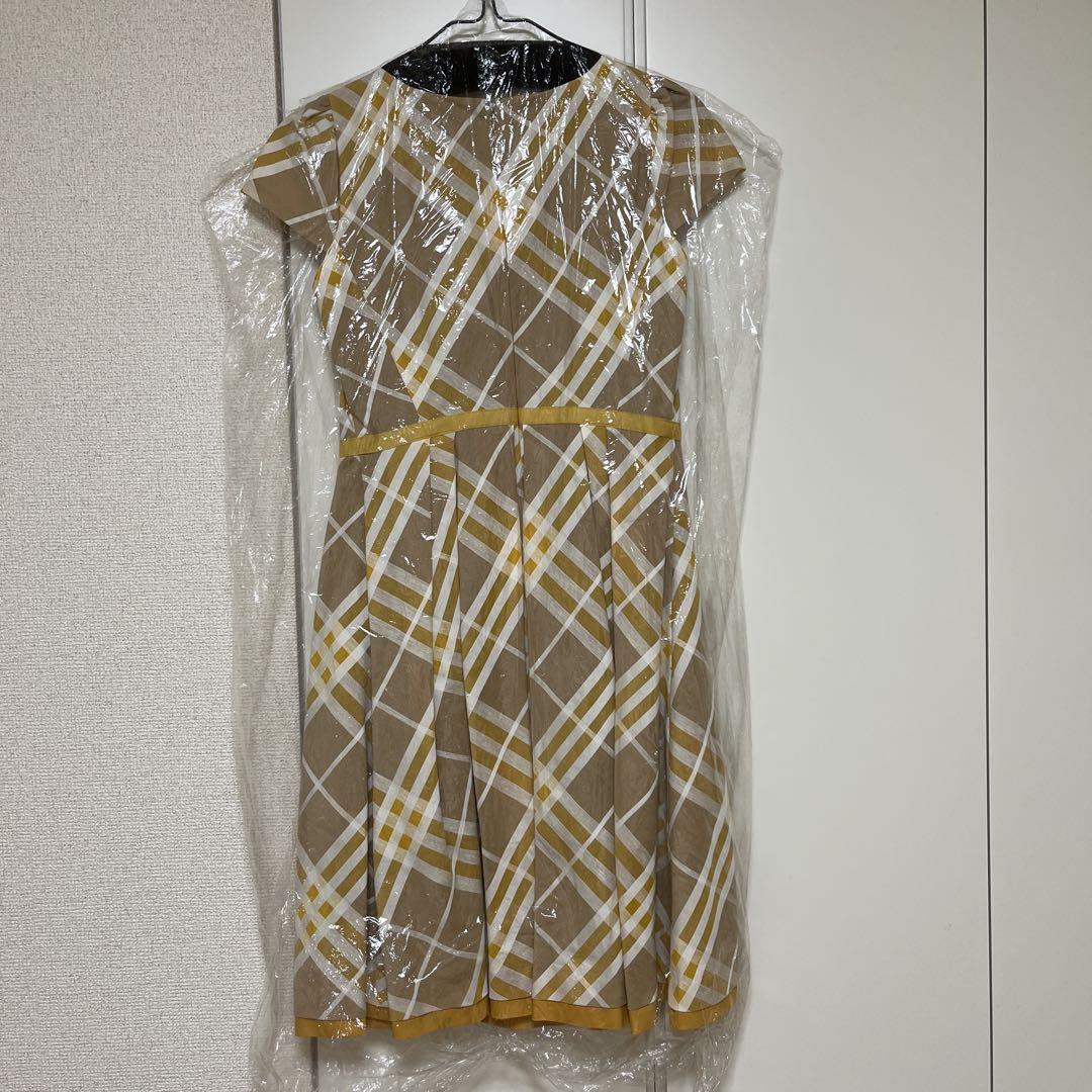 バーバリー Burberry チェック柄 半袖ワンピース 90cm 美品