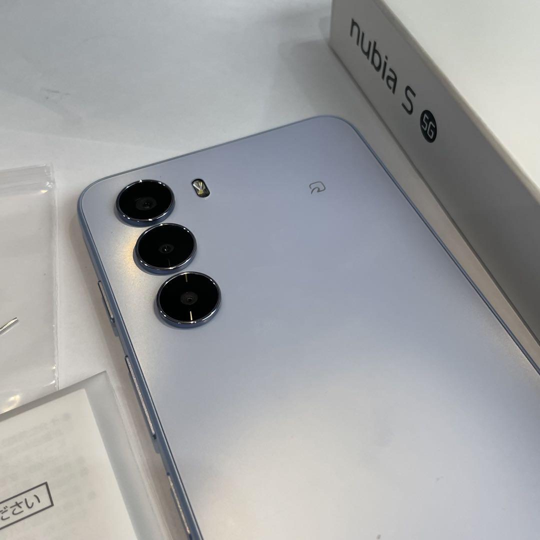 新品未使用品nubia S 5G ライトパープル Y!mobile ワイモバイル