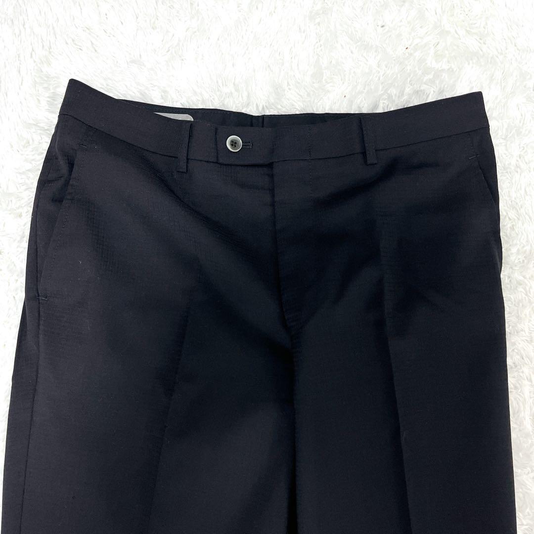 レミュー スーツ セットアップ パンツ ビジネス 裏地総柄 通勤 チェック 背抜