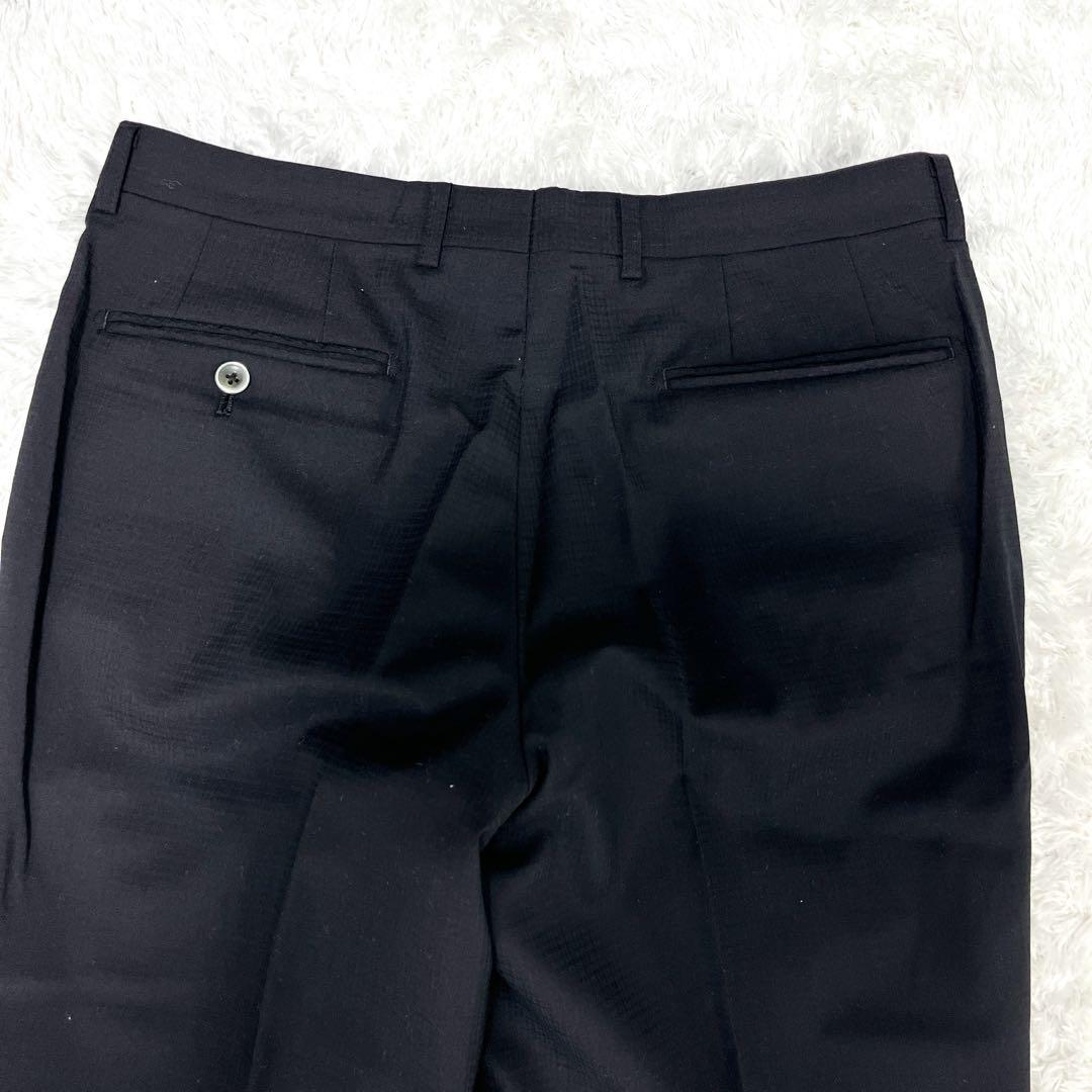 レミュー スーツ セットアップ パンツ ビジネス 裏地総柄 通勤 チェック 背抜