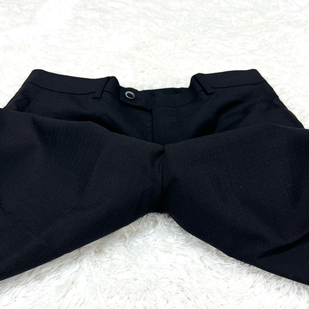 レミュー スーツ セットアップ パンツ ビジネス 裏地総柄 通勤 チェック 背抜