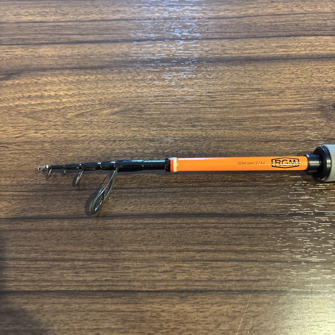 【国内配送】 Spec.2 RGM ジャッカル 4.6 パックロッド オレンジ ロッド