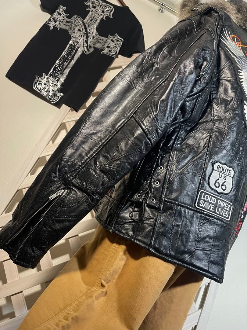 ︎バッファローレザー ︎ジャケット