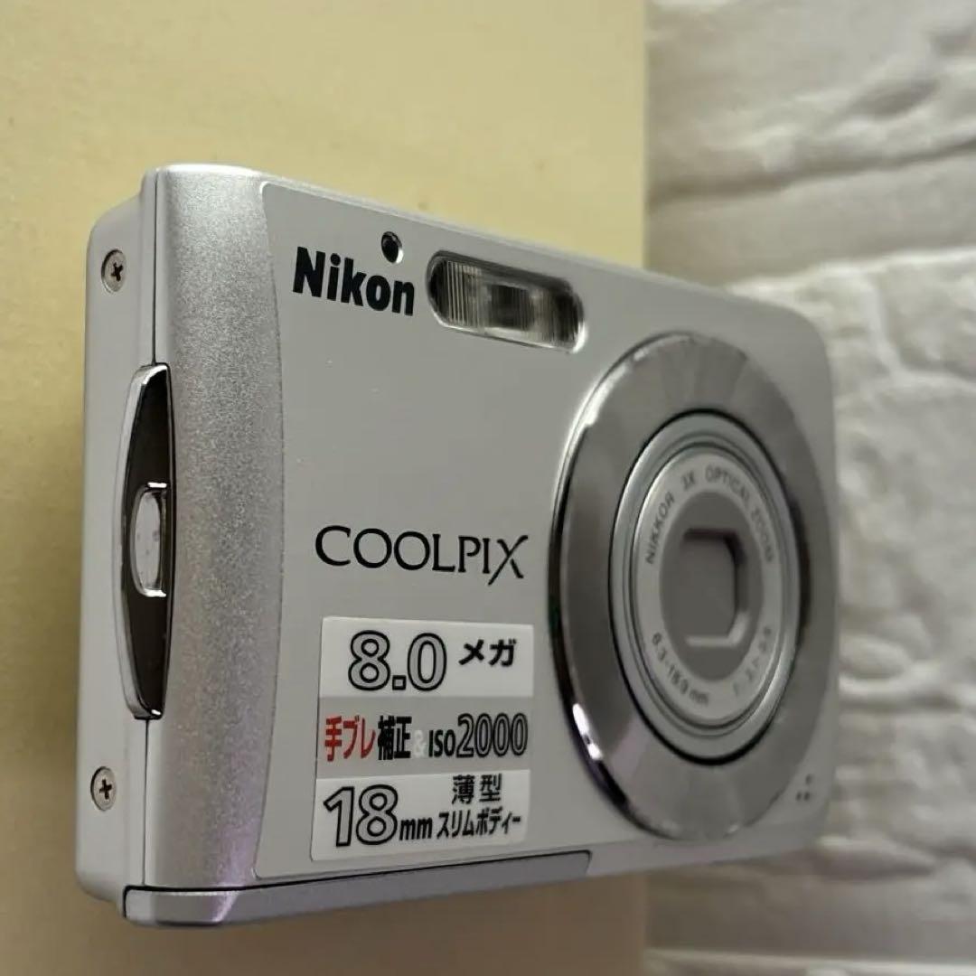 【極美品】Nikon COOLPIX S210 デジカメ フルセット ◆動作確認