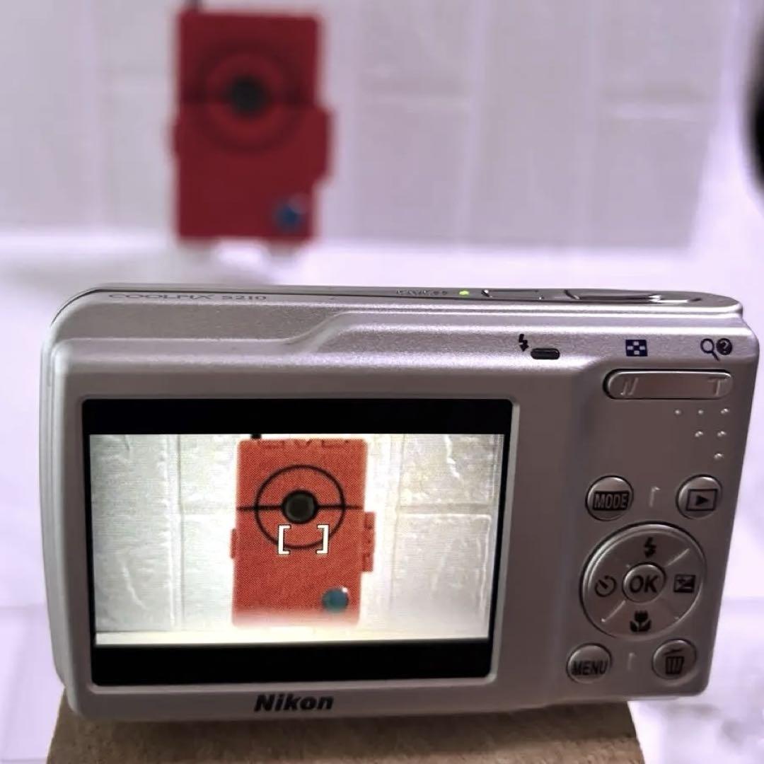 【極美品】Nikon COOLPIX S210 デジカメ フルセット ◆動作確認