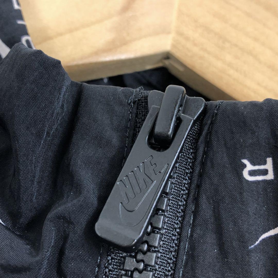 NIKE✨️美品 ナイロン セットアップ ブランドロゴ ブラック Sサイズ
