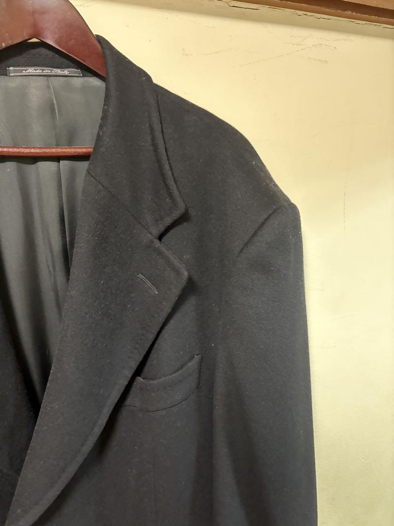 VALENTINO GARAVANI ブラック チェスターコート