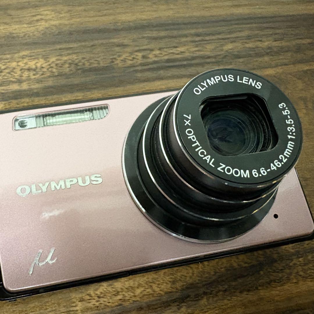 【作例有】OLYMPUS μ-7000 ピンク コンデジ CCDセンサー
