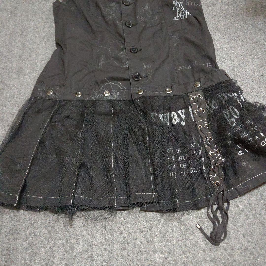 FOREVER ANARCHY ゴスロリ　 ブラック　美品　パンク　ロック