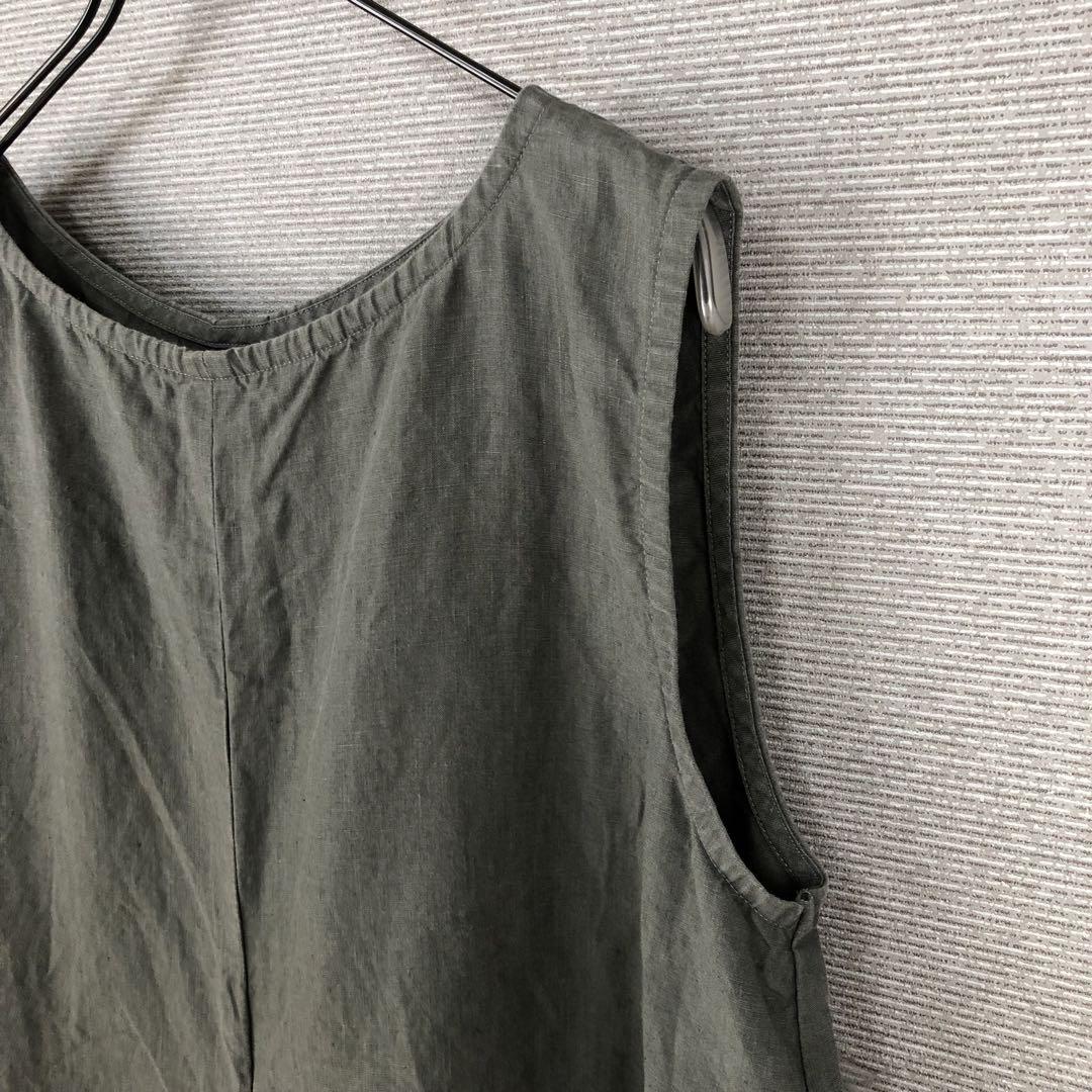 新品 DAMA COLLECTION リネン ワンピース