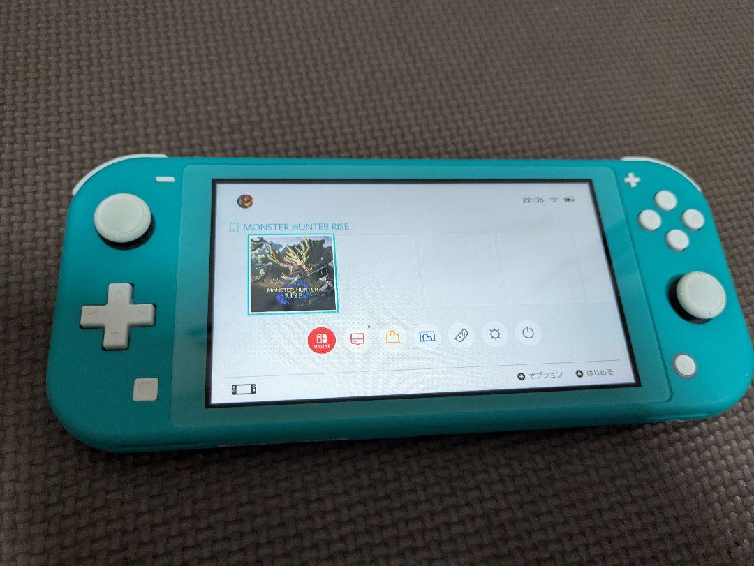 国産品 Nintendo モンスターハンターライズ付き Lite Switch Nintendo Switch