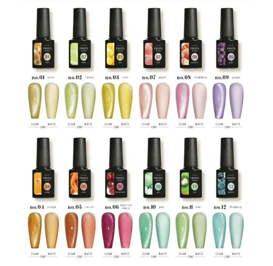 FRUITS MUGNET ジェルネイル12色1セットのみ　新品正規品