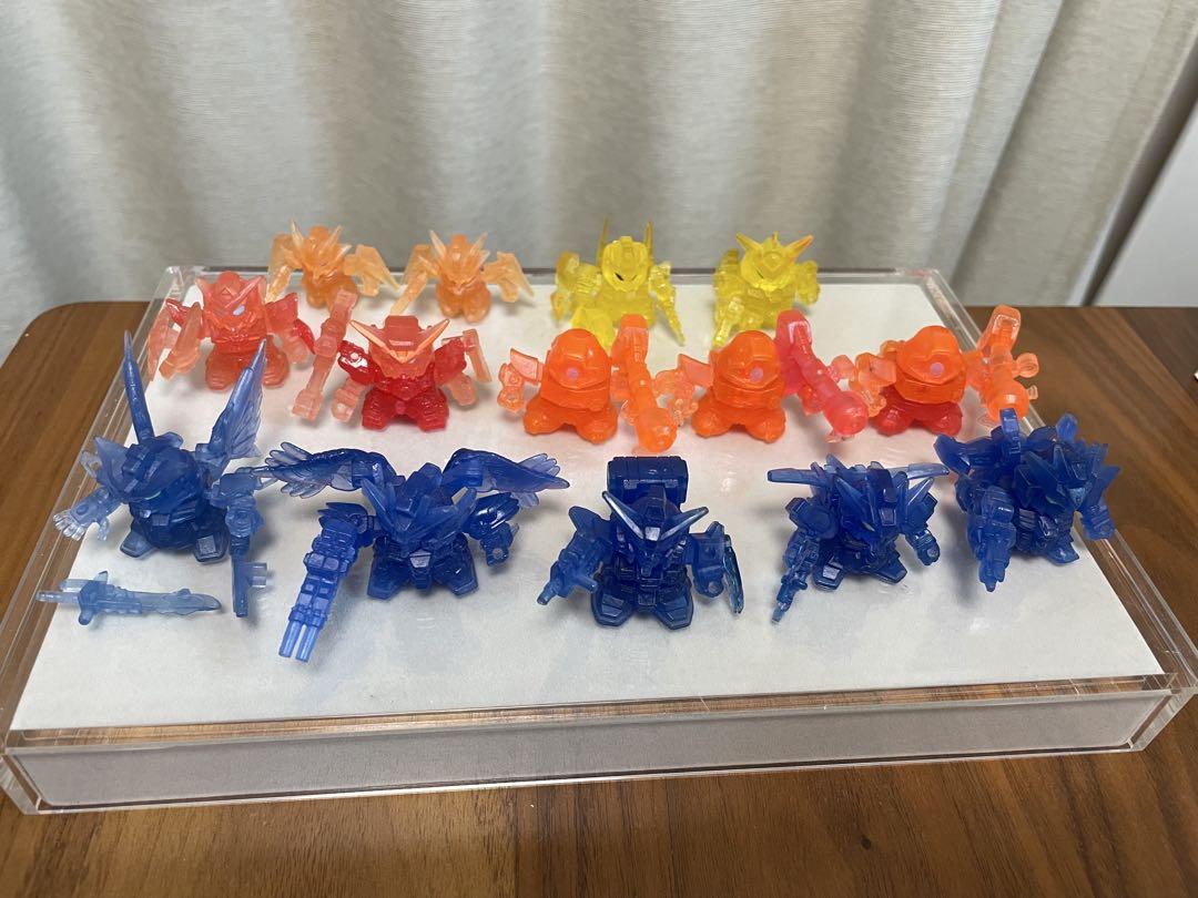 SDガンダムフルカラーカスタムクリアスペシャル等　まとめ売り　14体セット