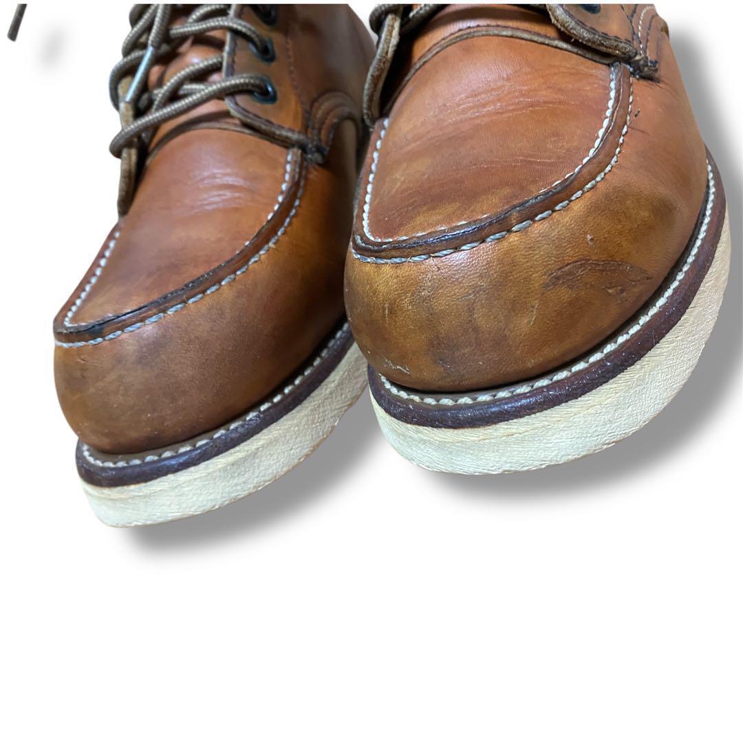 濃い　犬刻印　RED WING　875　犬刻印　8E　革靴　ヴィンテージ