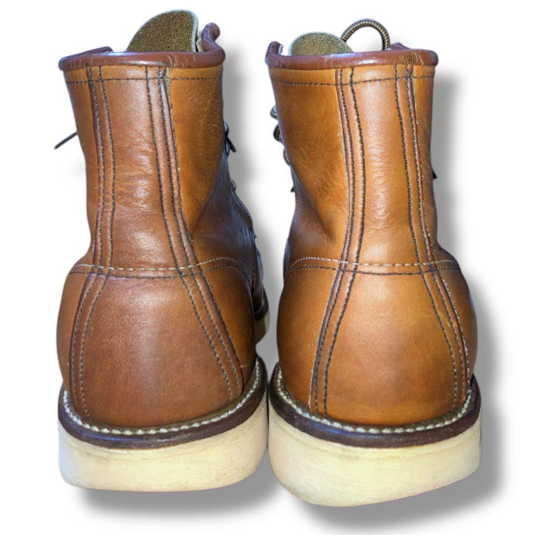 濃い　犬刻印　RED WING　875　犬刻印　8E　革靴　ヴィンテージ