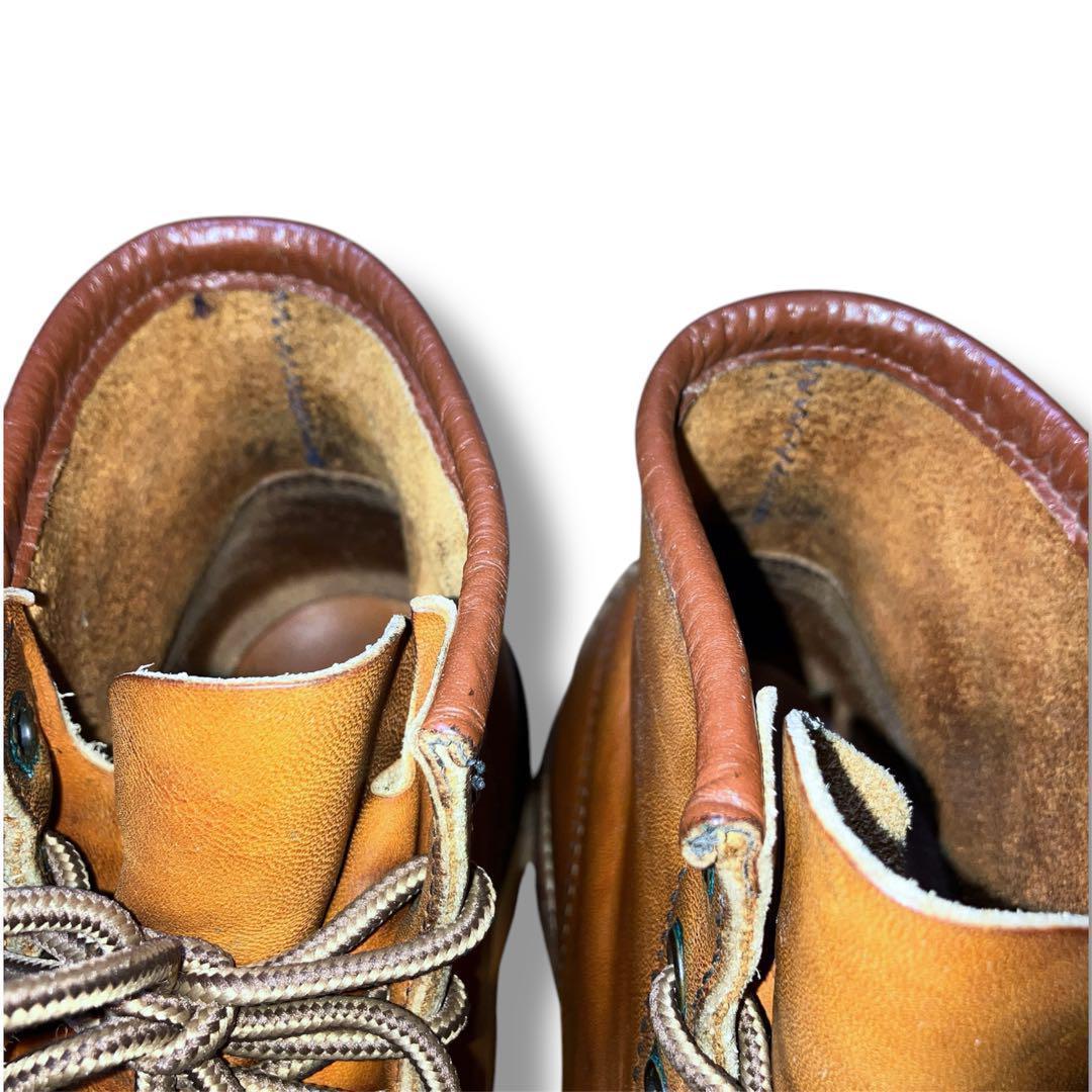 濃い　犬刻印　RED WING　875　犬刻印　8E　革靴　ヴィンテージ