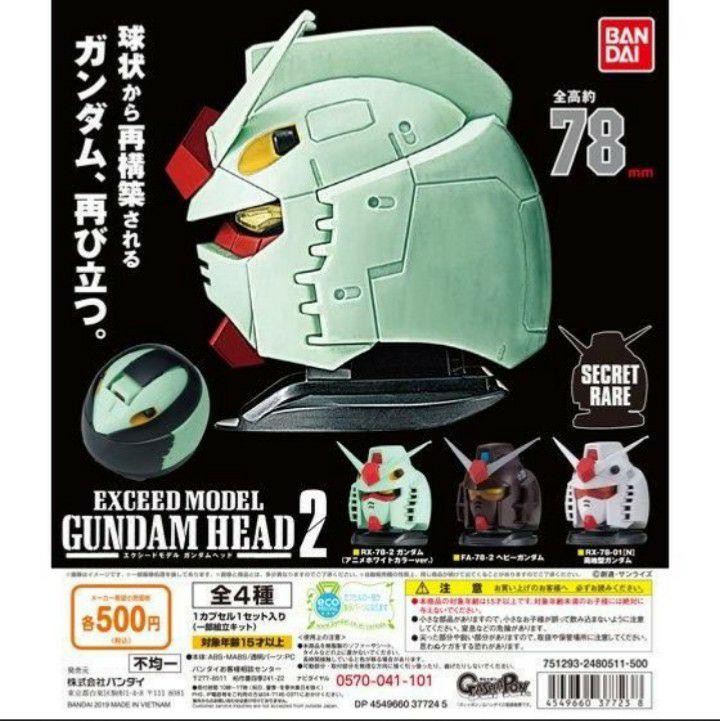 ガンダムヘッド2 アニメカラー 局地型ガンダム ヘビーガンダム 3