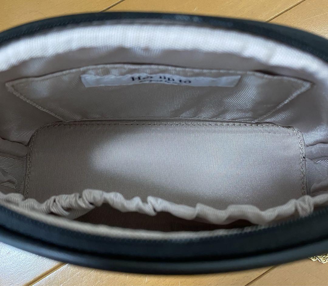 バッグ Herlipto HLT jacquard chain pochette