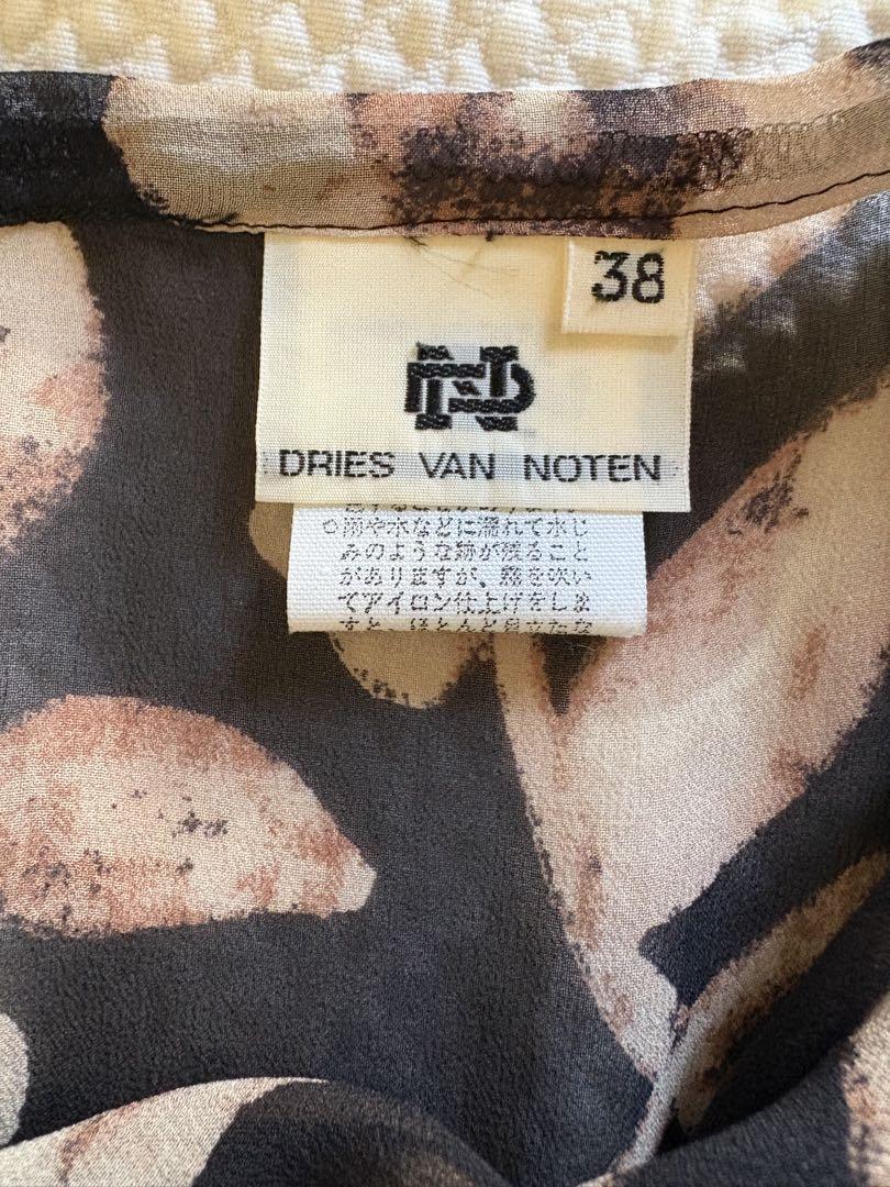 希少 DRIES VAN NOTEN 花柄 シルク100 スカート 希少 DRIES VAN NOTEN 花柄 シルク100 スカート スカート
