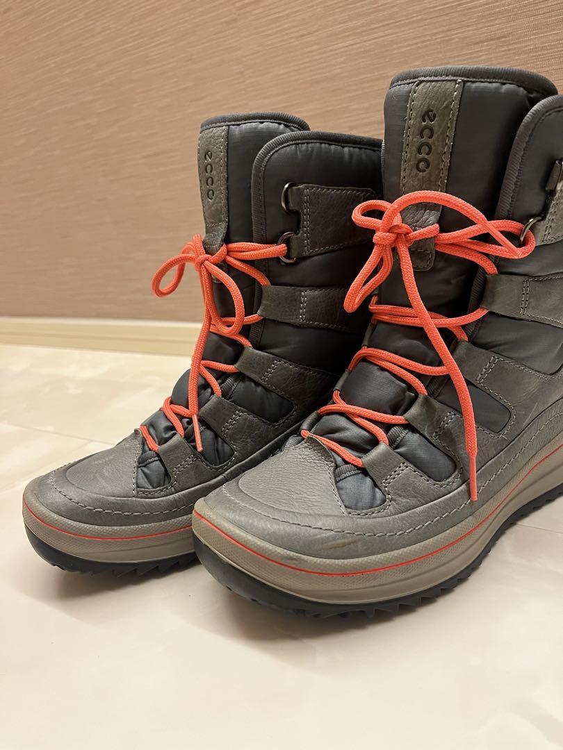 値下げ］美品 ECCO ゴアテックス スノーブーツ36 23㎝