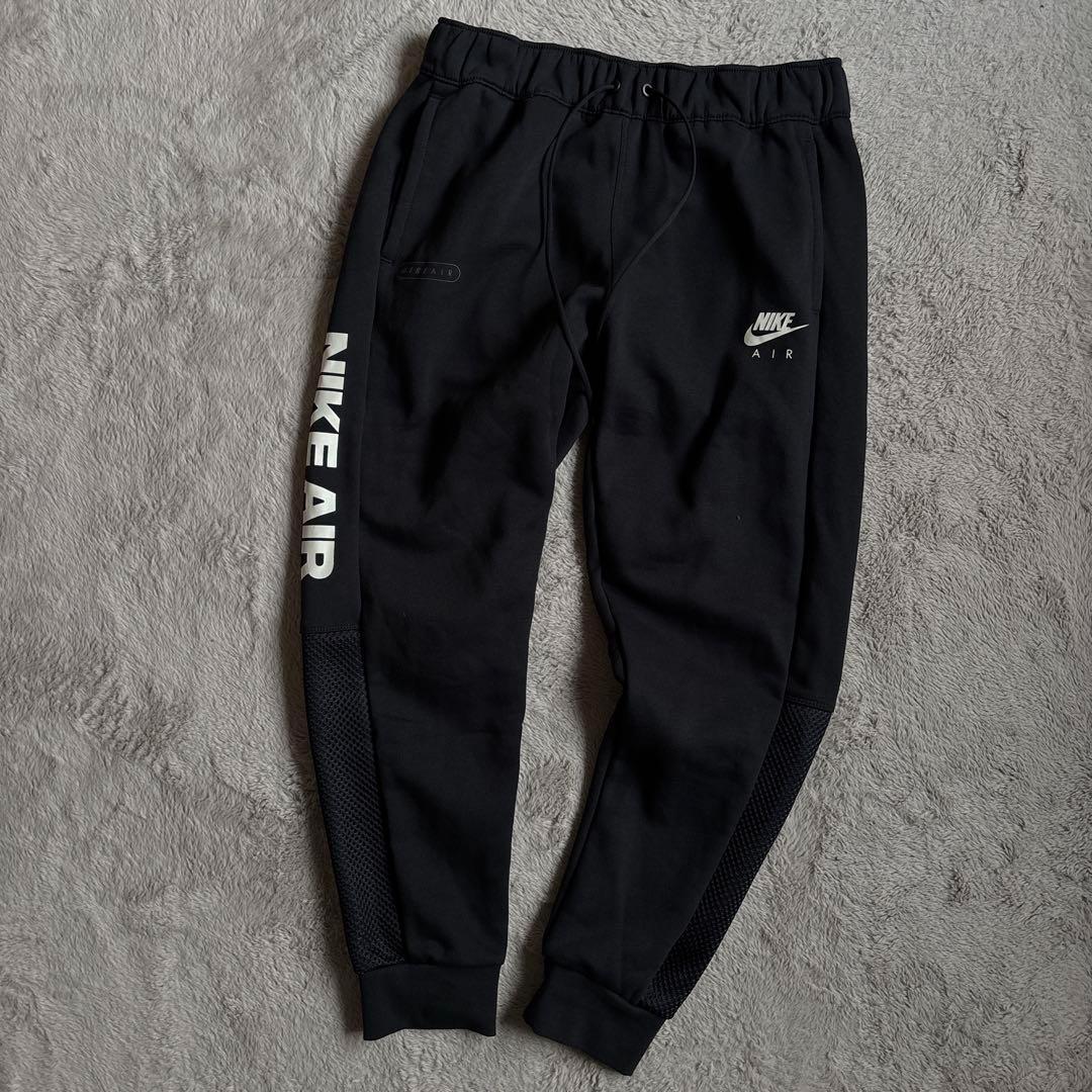 新品 ブラック トレーナー NIKE AIR スウェット ジョガーパンツ L